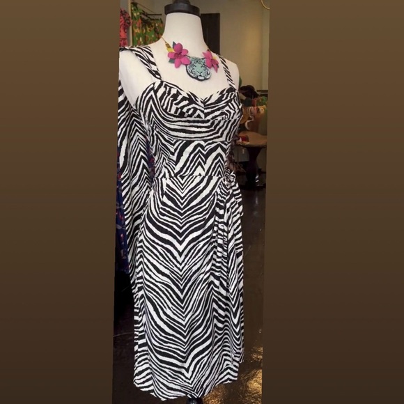 Trashy Diva Dresses & Skirts - Trashy Diva Gigi’s Zebra Sarong Dress 18
